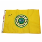 Jack Nicklaus Signed Commemorative PGA Championship at Firestone CC Circle Patch Screen Flag JSA ALOA