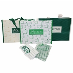Five (5) Different Masters Tote Bags - Two (2) Plastic & Three (3) Canvas with Handles