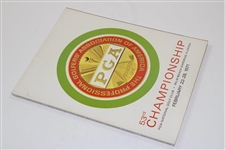1971 PGA Championship at PGA National Golf Club Official Program - Jack Nicklaus Win