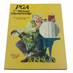 1975 PGA Championship at Firestone Country Club Official Program - Jack Nicklaus Win