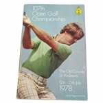 1978 OPEN Championship at The Old Course St. Andrews Official Program - Jack Nicklaus Win