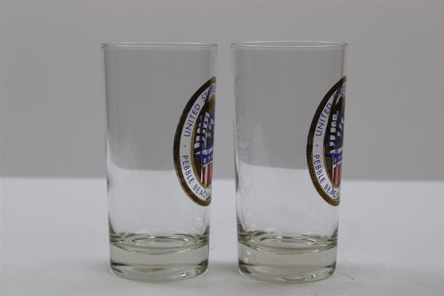 Pair of 1972 US Open at Pebble Beach Glasses