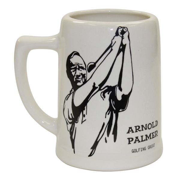 Classic 1976 Arnold Palmer - Golfing Great Latrobe Bicentennial Community Celebration Stein