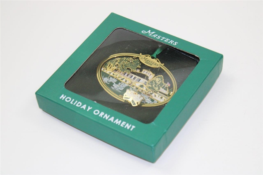 2020 masters Tournamernt 'Clubhouse' Holiday Ornament - New in Box