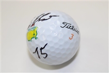Lee Elder Signed Masters Logo Golf Ball with '75' Inscription JSA ALOA