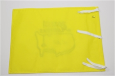 Lee Elder Signed 2021 Masters Tournament Embroidered Flag JSA ALOA