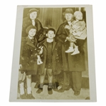 1/26/1933 Press Photo of Bobby Jones with Family - International News Photos