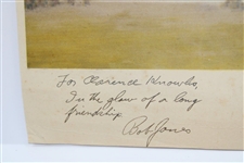 Bobby Jones Signed Dwight D. Esienhower Print - Personalized JSA ALOA