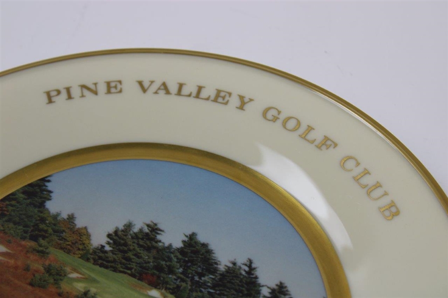 Pine Valley Golf Club Lenox Plate - 9th hole