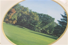 Pine Valley Golf Club Willaim F. Wright Board of Directors Champion Lenox Plate - 12th hole