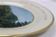 Pine Valley Golf Club Willaim F. Wright Board of Directors Champion Lenox Plate - 12th hole