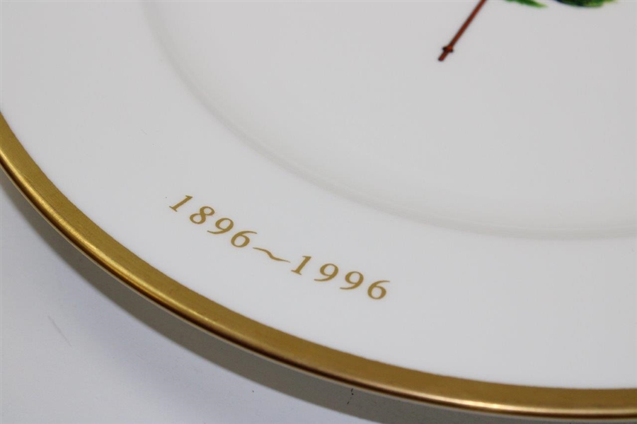 Merion Golf Club 1896-1996 One Hundred Years of Golf Commemorative Plate