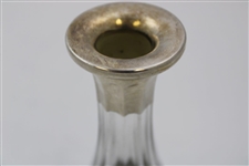 1916 R.I.G.A. Championship Beaten Eight Sterling Overlay Decanter
