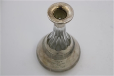 1916 R.I.G.A. Championship Beaten Eight Sterling Overlay Decanter