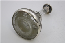 1916 R.I.G.A. Championship Beaten Eight Sterling Overlay Decanter