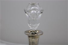 1916 R.I.G.A. Championship Beaten Eight Sterling Overlay Decanter