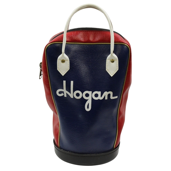 Classic Ben Hogan Co. Red/White/Blue Shag/Shoe Bag - Great Condition