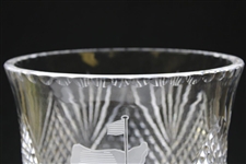 Hal Sutton's 1995 Masters Tournament Par-3 Contest Winner Glass Trophy Bowl