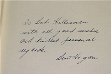 Ben Hogan Signed & Inscribed 1957 'Five Lessons' Book JSA ALOA