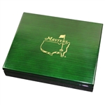 Masters Tournament Ltd Ed Arnold Palmer Silver Four Coin Set in Emerald Green Box #122/750