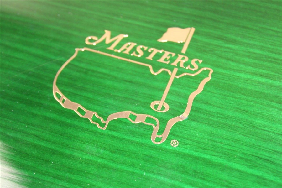 Masters Tournament Ltd Ed Arnold Palmer Silver Four Coin Set in Emerald Green Box #122/750