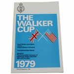 1979 The Walker Cup at Edinburgh Official Program