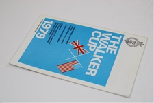1979 The Walker Cup at Edinburgh Official Program