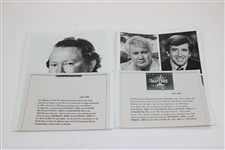 1984 The Masters CBS Sports/Media Guide with Paperwork, Photos, & other