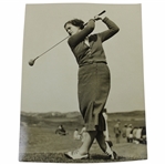 Pam Barton Post-Swing Reaches the U.S. Final 3/10/1936 Wire Photo