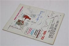 Arnold Palmer, Bob Hope, Billy Casper & others Signed 1969-1970 Met Golfing Annual JSA ALOA