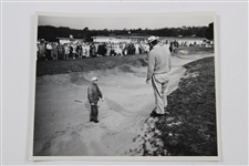 Three (3) Pebble Beach Del Monte Press Bureau Julian Graham Photos - Sinatra, Pott, Riegel & more