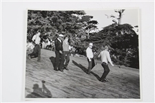Three (3) Pebble Beach Del Monte Press Bureau Julian Graham Photos - Sinatra, Pott, Riegel & more