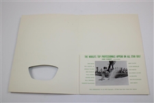 1959-60 All-Star Golf ABC-TV Press Info. Booklet with Photos & other- Jimmy Demaret Commentator