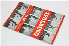 1942 A.G. Spalding & Bros Spring/Summer Sports Catalog - 'Sets the Pace in Sports'