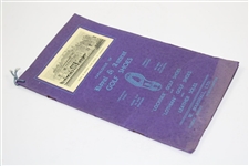 1937 Catalog of Royal & Ancient Lockner & Lothian Golf Shoes