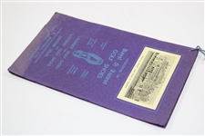 1937 Catalog of Royal & Ancient Lockner & Lothian Golf Shoes