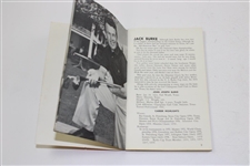 1960 Macgregor Golf Advisors Staff of Champions Booklet