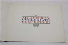1965 All-American Collegiate Golf Dinner Official Program - July 27 - First One