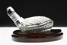 1994 Jack Nicklaus Cup Matches Crystal Golf Trophy on Wood Base - Kauai Lagoons, Hawaii