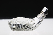 1994 Jack Nicklaus Cup Matches Crystal Golf Trophy on Wood Base - Kauai Lagoons, Hawaii