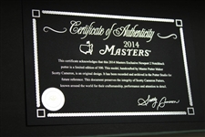 2014 Masters Tournament Scotty Cameron Ltd Ed Newport Putter in Original Box with Head Cover
