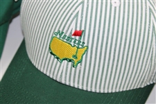 2008, Striped, & 2013 Par 3 Masters Tournament Caddy Hats - Unused