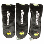 Three (3) 2001 Masters Tournament Head Covers - Unused