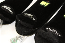 Three (3) 2001 Masters Tournament Head Covers - Unused