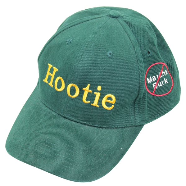 Green Undated Masters 2003 Hootie Green Strong Support Caddy Hat - Unused