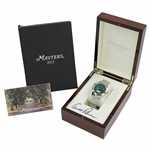 Arnold Palmer Signed 2012 Masters Tournament Ltd Ed 1962 Watch in Orignial Box