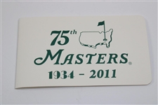 2011 Masters Tournament '75th Anniversary' Watch in Original Box