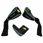 Three (3) Mastes Head Covers - Putter, Driver, & Driver