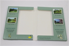 Set of Augusta National Golf Club Notecards in Original Box with Envelopes