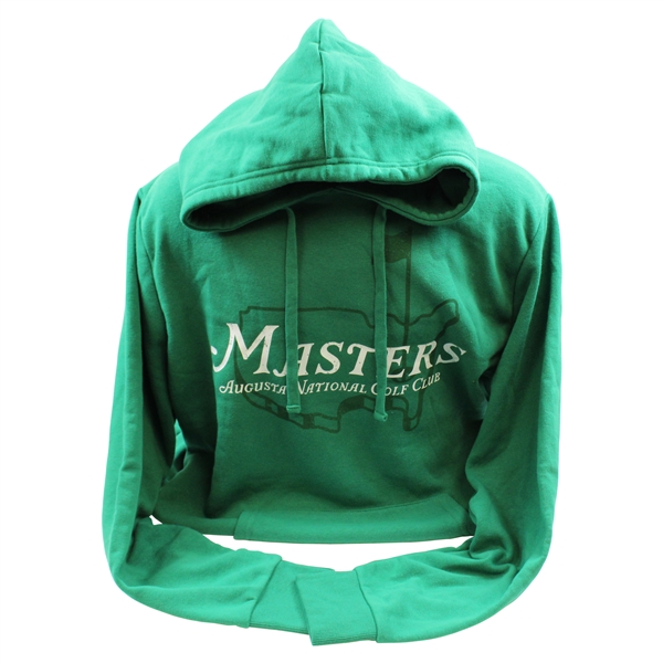 Masters Augusta National Golf Club Green Hooded Sweatshirt - Size XL